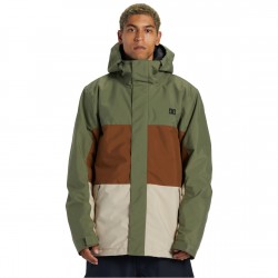 DC Defy insulated 10K- Technical Snow Jacket for Men - Four Leaf Clover 