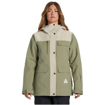 DC Liberate 15K Insulated - Γυναικείο Μπουφάν Snowboard - Oil Green DC Liberate 15K Insulated - Γυναικείο Μπουφάν Snowboard - Oil Green