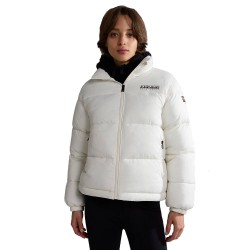 NAPAPIJRI A-Box 3 Puffer - Γυναικείο Mπουφάν Puffer - White Whisper