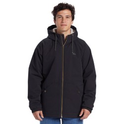 Quiksilver Final Call - Ανδρικό Water-Resistant μακρύ μπουφάν - Black