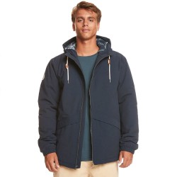 Quiksilver Lochhill Jacket - Ανδρικό Μπουφάν - Navy Blazer