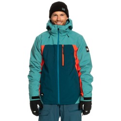 QUIKSILVER Mission Plus - Ανδρικό Τεχνικό Snow Jacket - Majolica Blue