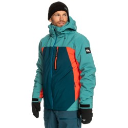 QUIKSILVER Mission Plus - Ανδρικό Τεχνικό Snow Jacket - Majolica Blue