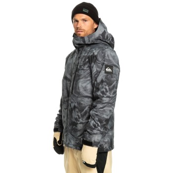 QUIKSILVER Mission Print - Ανδρικό Snow Jacket - Resin Tint True Black QUIKSILVER Mission Print - Ανδρικό Snow Jacket - Resin Tint True Black