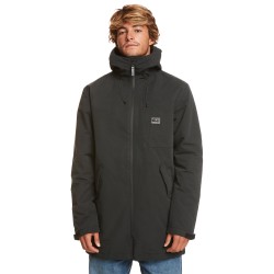 QUIKSILVER New Skyward - Ανδρικό μακρύ μπουφάν Parka - Black