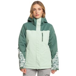 ROXY Jetty Block- Γυναικείο Snow Jacket - Dark Forest Wild 