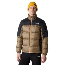 THE NORTH FACE Men's Diablo Recycled Down Jacket - Almond Butter/TNF Black