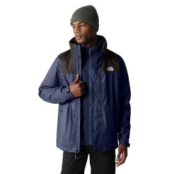 THE NORTH FACE Men's Evolve II Triclimate® Jacket - Shady Blue/TNF Black