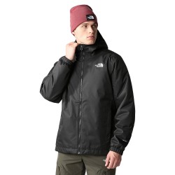 THE NORTH FACE Men's Quest Insulated Jacket  -  TNF Black/TNF White 