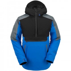 VOLCOM Brighton Pullover -  Ανδρικό Shell Snow Jacket - Electric Blue