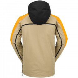 VOLCOM Brighton Pullover -  Ανδρικό Shell Snow Jacket - Gold