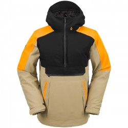 VOLCOM Brighton Pullover -  Ανδρικό Shell Snow Jacket - Gold