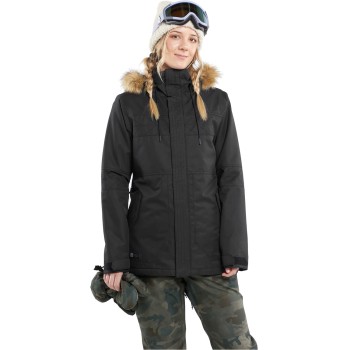 VOLCOM Fawn Insulated 2- Women's snow Jacket - Black VOLCOM Fawn Insulated 2- Women's snow Jacket - Black