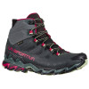 LA SPORTIVA Ultra Raptor II Mid Leather Woman Gore-Tex® - Women's Hiking shoes - Charcoal/Cerise