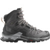 SALOMON Quest 4 Gore-tex - Women's Leather Hiking Boots - Magnet/Black/Sun Kiss