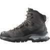 SALOMON Quest 4 Gore-tex - Women's Leather Hiking Boots - Magnet/Black/Sun Kiss