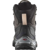 SALOMON Quest 4 Gore-tex - Women's Leather Hiking Boots - Magnet/Black/Sun Kiss