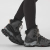 SALOMON Quest 4 Gore-tex - Women's Leather Hiking Boots - Magnet/Black/Sun Kiss