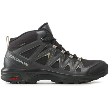 SALOMON X-Braze Mid Gore-tex - Men's Hiking Boots -Black/Phantom/Vintage Khaki 