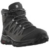 SALOMON X Ward Leather Mid GTX - Ανδρικά μποτάκια πεζοπορίας - Phantom/Black/Magnet