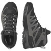 SALOMON  X Ward Leather Mid GTX - Men's Hiking Boots - Phantom/Black/Magnet