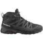 SALOMON  X Ward Leather Mid GTX - Men's Hiking Boots - Phantom/Black/Magnet