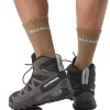 SALOMON X Ward Leather Mid GTX - Ανδρικά μποτάκια πεζοπορίας - Phantom/Black/Magnet
