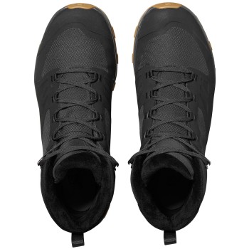 SALOMON OUTsnap Climasalomon™ WP - Ανδρικά χειμερινά μποτάκια - Black/Ebony/Gum1a SALOMON OUTsnap Climasalomon™ WP - Ανδρικά χειμερινά μποτάκια - Black/Ebony/Gum1a