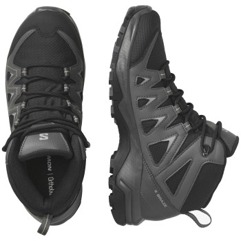 SALOMON X-Braze Mid Gore-tex - Γυναικεία μποτάκια πεζοπορίας -Black/Magnet/Hazelnut SALOMON X-Braze Mid Gore-tex - Γυναικεία μποτάκια πεζοπορίας -Black/Magnet/Hazelnut