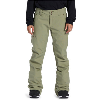 DC Viva15K Shell - Women's Snowboard Pants - Oil Green