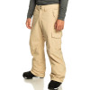QUIKSILVER Porter 2 - Men's Snow Pants - Pale Khaki