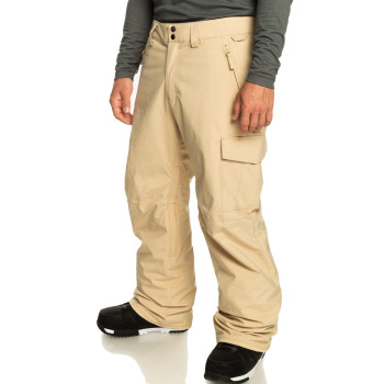 QUIKSILVER Porter 2 - Men's Snow Pants - Pale Khaki