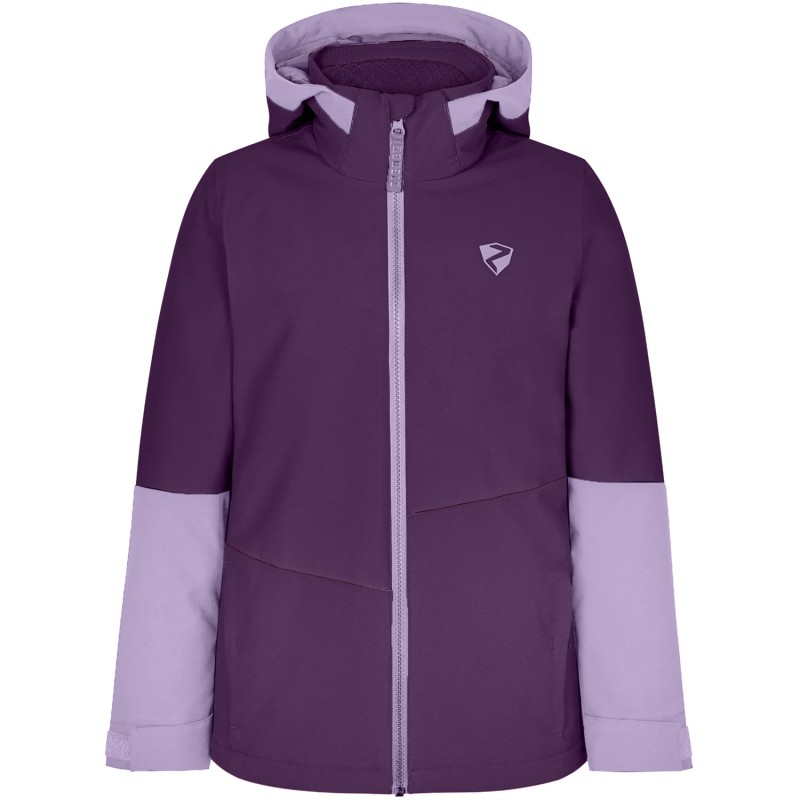 ZIENER Avak Junior - Junior Snow Jacket - Dark Violet