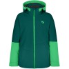 ZIENER Avak Junior - Junior Snow Jacket - Deep green/Irish Green