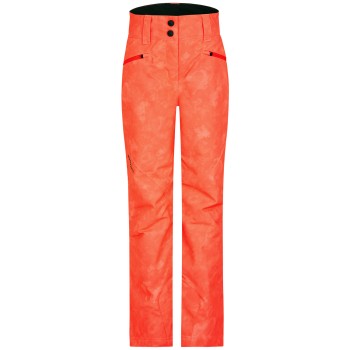 ZIENER Alin insulated 10K - Παιδικό παντελόνι Ski/Snowboard - Tie dye hot red