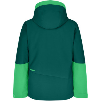 ZIENER Avak Junior - Junior Snow Jacket - Deep green/Irish Green