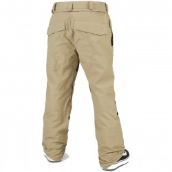 VOLCOM Roan shell Pant 20K - Ανδρικό παντελόνι Snowboard - Dark Khaki