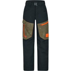 ZIENER Akando insulated 10K - Παιδικό παντελόνι Ski/Snowboard - Black Tie dye Seaweed