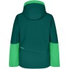 ZIENER Avak Junior - Παιδικό Μπουφάν Ski - Deep green/Irish Green