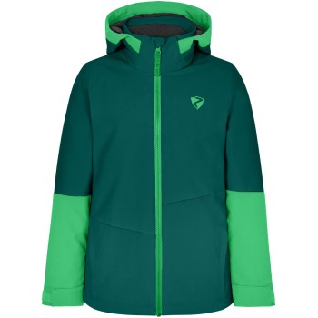 ZIENER Avak Junior - Παιδικό Μπουφάν Ski - Deep green/Irish Green ZIENER Avak Junior - Παιδικό Μπουφάν Ski - Deep green/Irish Green