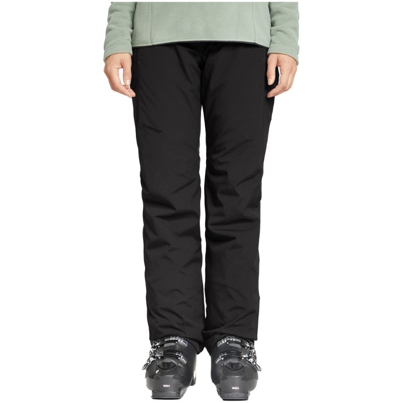 ZIENER Talina insulated 10K - Γυναικείο παντελόνι Ski - Black