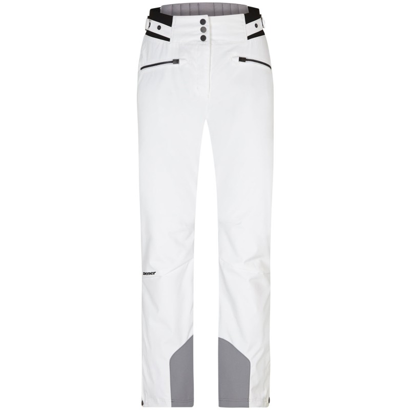 ZIENER Tilla PrimaLoft® - Γυναικείο παντελόνι Ski - White