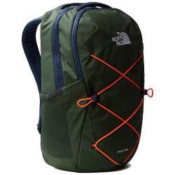THE NORTH FACE Jester Unisex Backpack - Pine Needle/Summit Navy/Power Orange
