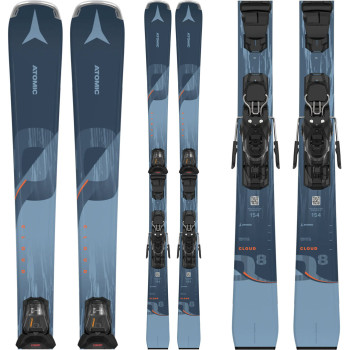 ATOMIC Cloud Q8 Women's Skis ​+ M 10 GW Bindings 