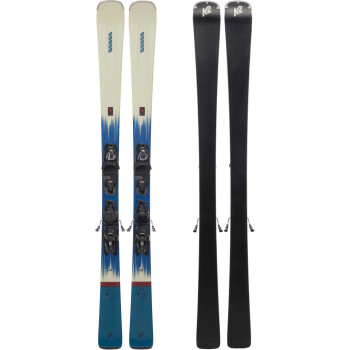 K2 Disruption 76 Women's Skis 4 + ERP 10 Compact Quikclik