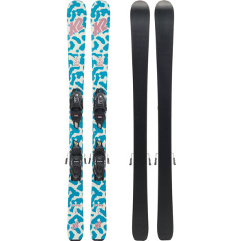 K2 Luv bug ski ​+ FDT 7.0 Bindings 4 - Junior ski set