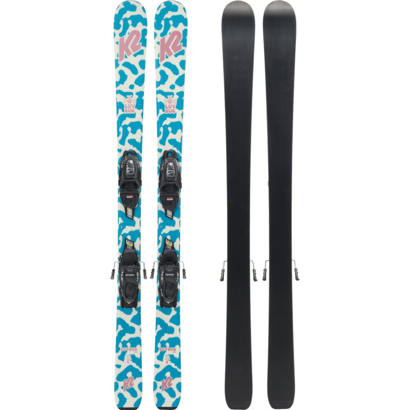 K2 Luv bug ski + FDT 4.5 Bindings 4 - Junior ski set 2024