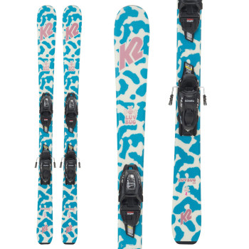 K2 Luv bug ski ​+ FDT 7.0 Bindings 4 - Junior ski set