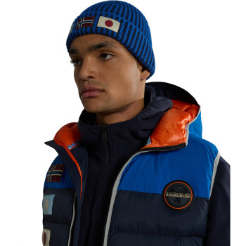 NAPAPIJRI Sham Beanie - Blue Classic