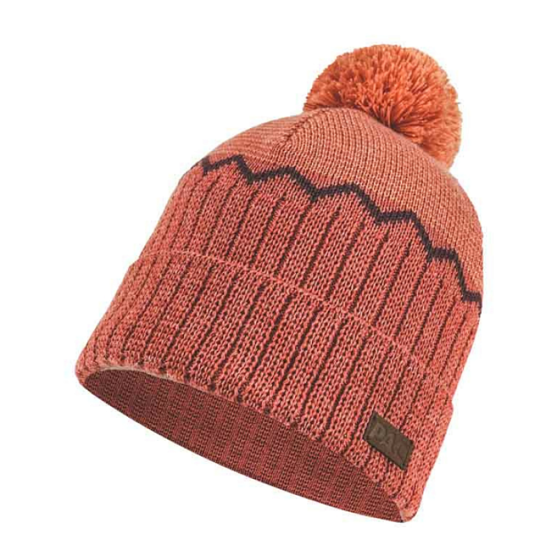 P.A.C. Akela Merino - Pom Beanie - Bordeaux